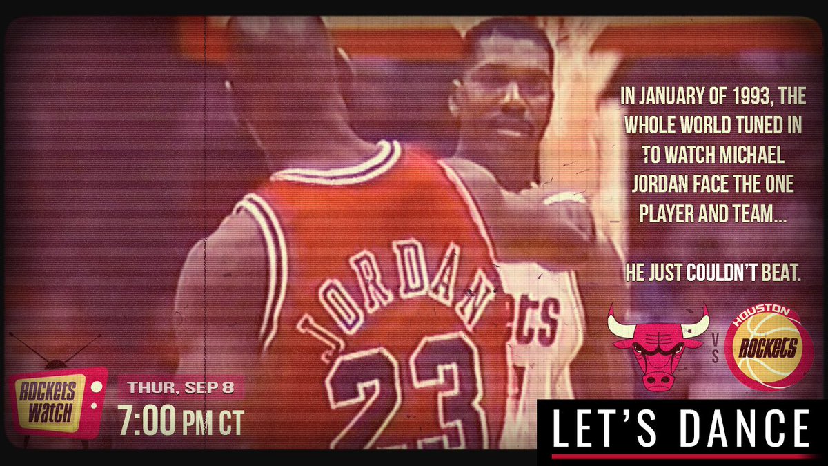 RocketsWatch's tweet photo. There was one team Michael Jordan could not beat.

Thursday, September 8th. https://t.co/cAEFVDUcDl