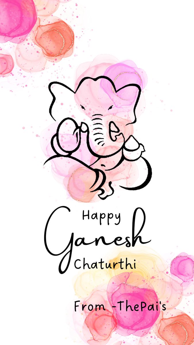 pai_nitin's tweet photo. Happy Ganesh Chaturthi
Hope for happiness and family time for all https://t.co/YMlcFenD5O