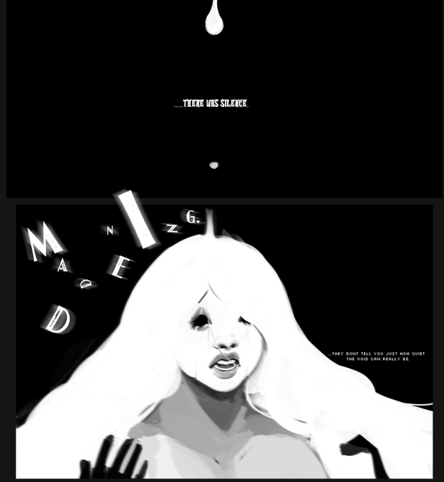 eye &amp; face horror //

Ourana, goddess of space. 