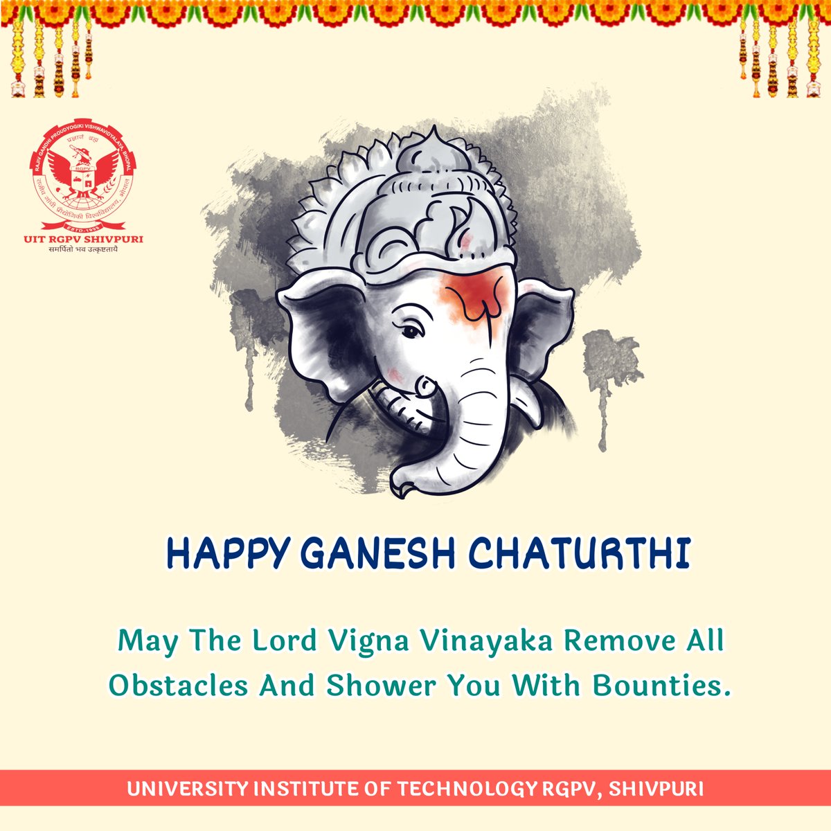 uitrgpvshivpuri's tweet photo. Happy Ganesh Chaturthi 🙇🏻🙇🏻‍♀️✨

#RGPV #uitrgpv #uitbhopal #uitresult #rgpvbhopal #shivpuri #ganesha #ganeshji #ganeshotsav #ganeshchaturthi2022 @yashodhararaje @rsinghai https://t.co/zb28QQIfeR