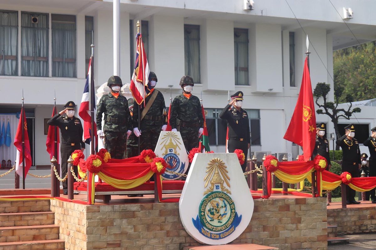 ascom2army2's tweet image. วันที่ 31 ส.ค. 65 บชร.2 จัดพิธีอำลาธงชัยเฉลิมพล และผู้บังคับบัญชา ของทหารกองประจำการ รุ่นปี 2563 ผลัดที่ 1 ณ สนามหน้า บก.บชร.2
#กองทัพภาคที่2
#กองบัญชาการช่วยรบที่2