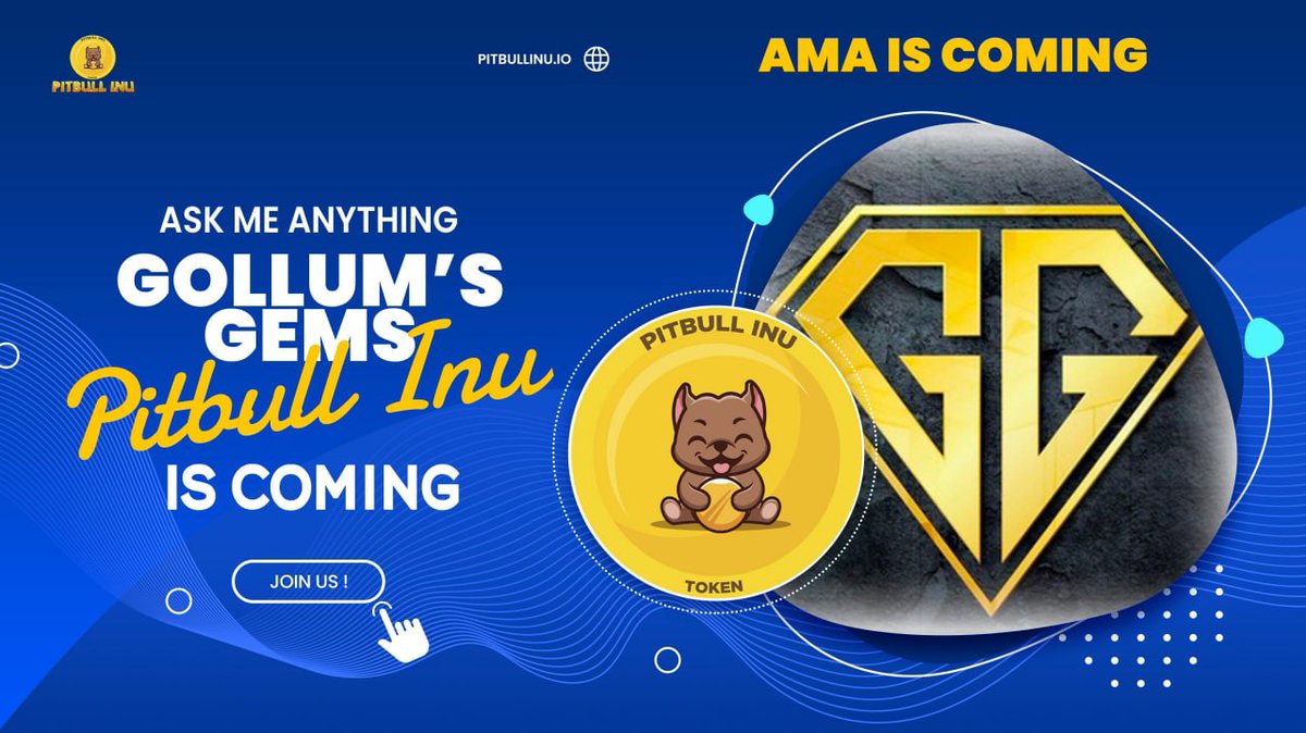 Get ready for an AMA with Gollum. Exact time will be updated soonest 😍

Don't forget our marketing plans go on nonstop 🥳🥳🥳