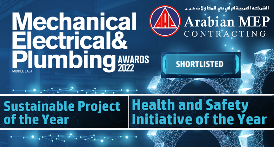 ArabianMEPQatar's tweet photo. We are excited to share that Arabian MEP is shortlisted for 2 awards at the upcoming MEP Middle East (ITP) Awards. 

Shortlisted in the category Sustainable Project of the Year-(Al Kharsaah Solar Power Project)

Shortlisted in the category Health and Safety Initiative of the Year https://t.co/ewepCae2fX