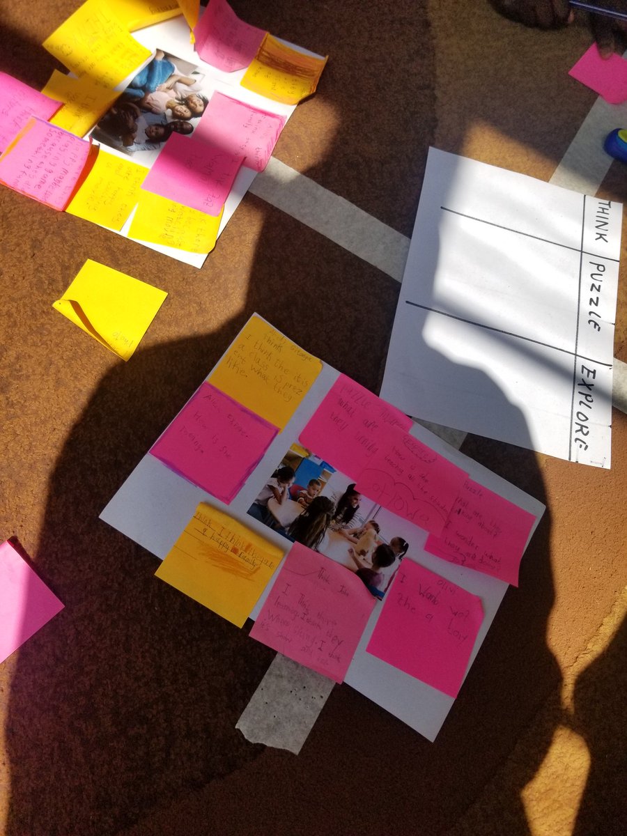 FanikishaElimu's tweet photo. Our grade 2 students using ​the Think Puzzle Explore visible thinking routine to explore our central idea. The visible thinking routine invites students to:
connect to their prior knowledge
generate ideas and develop curiosity.This routine also sets the stage for deeper inquiry. https://t.co/WuQAi2UHkL