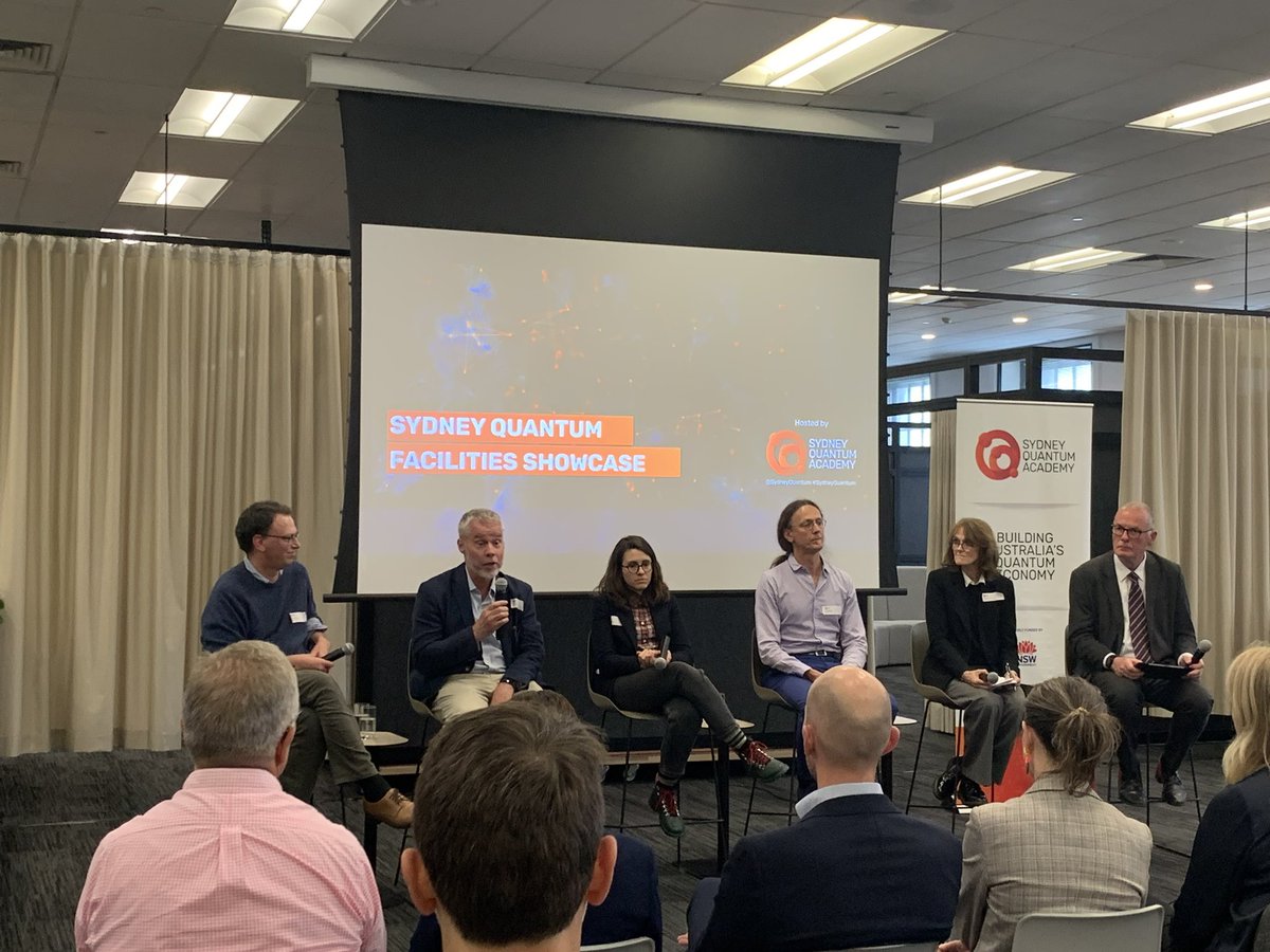 NSWsensing's tweet photo. NSSN Co-Director Prof. Ben Eggleton spoke today on the future of quantum sensing at the @SydneyQuantum Academy. 

Sydney is home to an impressive and growing array of facilities for world-class #quantum R&amp;D

#sydneyquantum https://t.co/eE6mr8xjdq