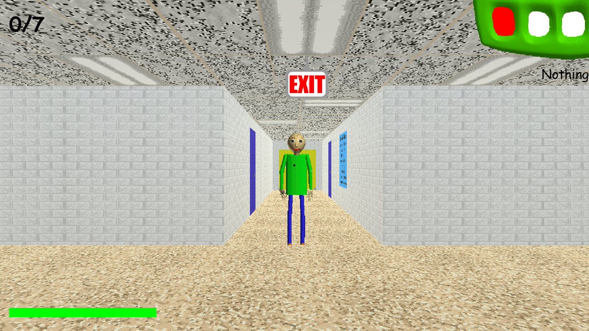 Semi Frequent Baldi's Basics Facts! tweet media