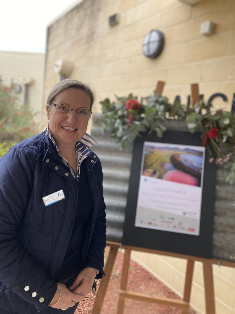 Kerrynmickle's tweet photo. Great day at the Women in Farming Annual Seminar held at the wonderful Cranbrook Sports Club #womeninfarming2022 #ruralwest #ruralfinancialcounselling #safefarmswa #ruralnetworks #oldstompinggrounds https://t.co/D4FSdTkBr4