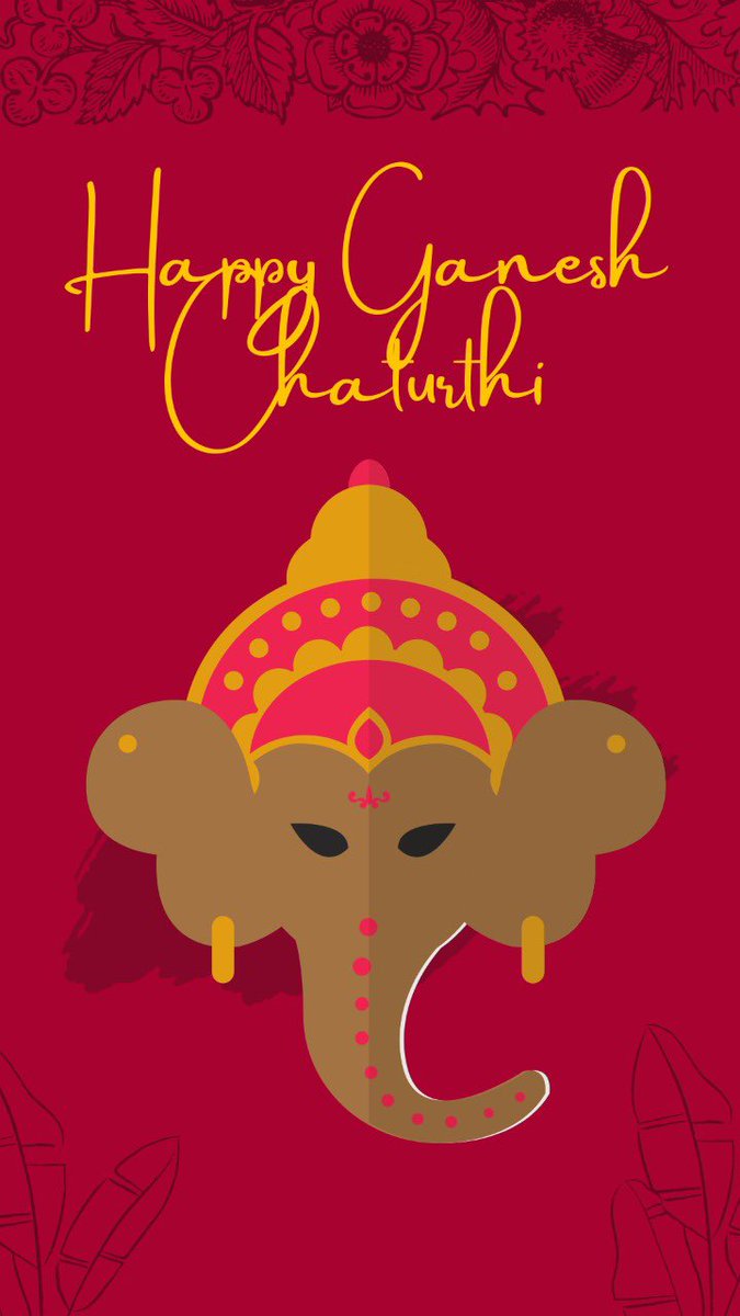dulQuer's tweet photo. Wishing everyone a Happy Ganesh Chaturthi !!! ❤️❤️❤️ https://t.co/EtK17zUAEJ