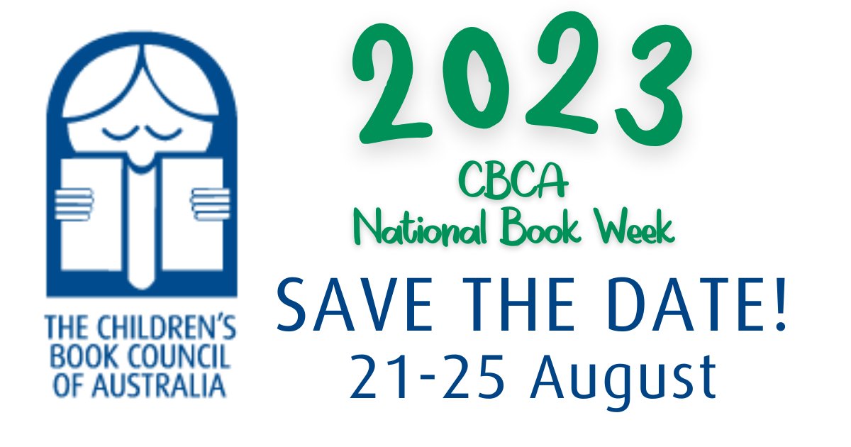 TheCBCA's tweet photo. While most of the nation wide CBCA Book Week events have wrapped up, the traces of excitement, fun, and joy are still lingering in the air. While you're on that high, snap your diaries open and pencil in the week we get to do it all over again in 2023! https://t.co/lrumyazcKT
