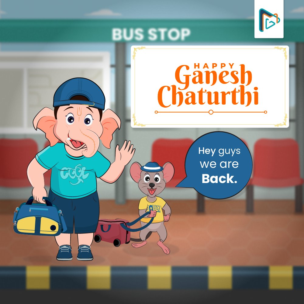 Motiongility's tweet photo. Happy Ganesh Chaturthi Everyone 🙏

Ganpati Bappa Morya!

May Lord Ganesha bless you with all the happiness &amp; success. 

#ganeshchaturthi #ganesha #happyganeshchaturthi #VinayakaChavithi #motiongility https://t.co/xqgSMHf60C
