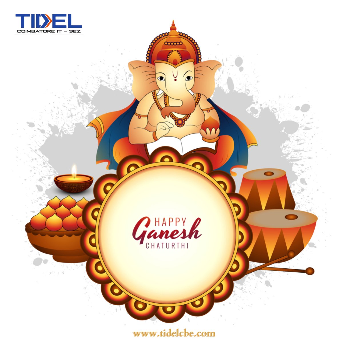 tidel_park's tweet photo. Happy Ganesh Chaturthi wishes from TIDEL Family. https://t.co/GIgbyuqgax