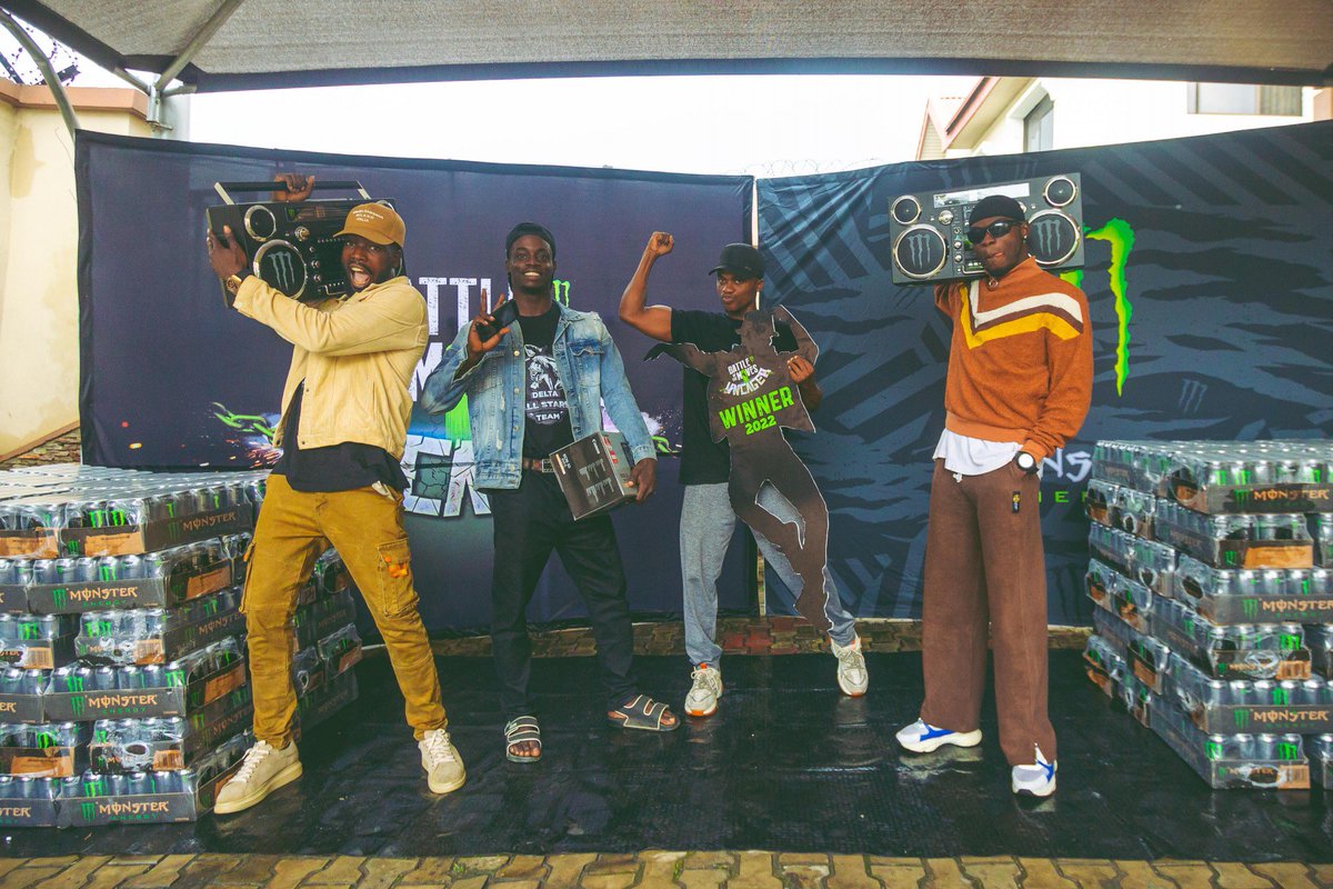 Bubble_minakie's tweet photo. Let’s give it up for the winners of the biggest dance battle in Nigeria, #BattleOfTheMoves, they are the Delta Allstars 🔥
Put some respeck on their names!!!
#BOTM2 https://t.co/S1K89f4rDJ