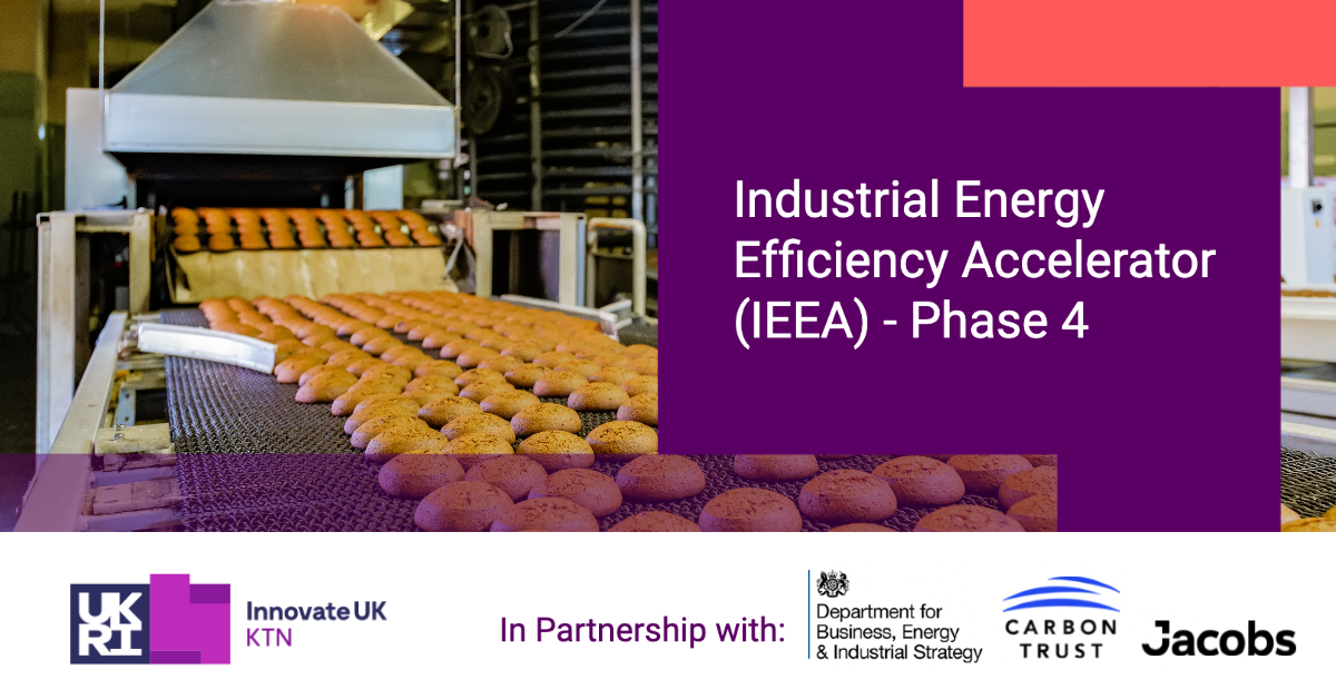 Last chance to apply to the Industrial Energy Efficiency Accelerator. This is the very last round of funding from this R&amp;D programme. Applications must be submitted by the 19th September. 

programmes.carbontrust.com/ieea/participa…
#energyefficiency #resourceefficiency #funding #manufacturing