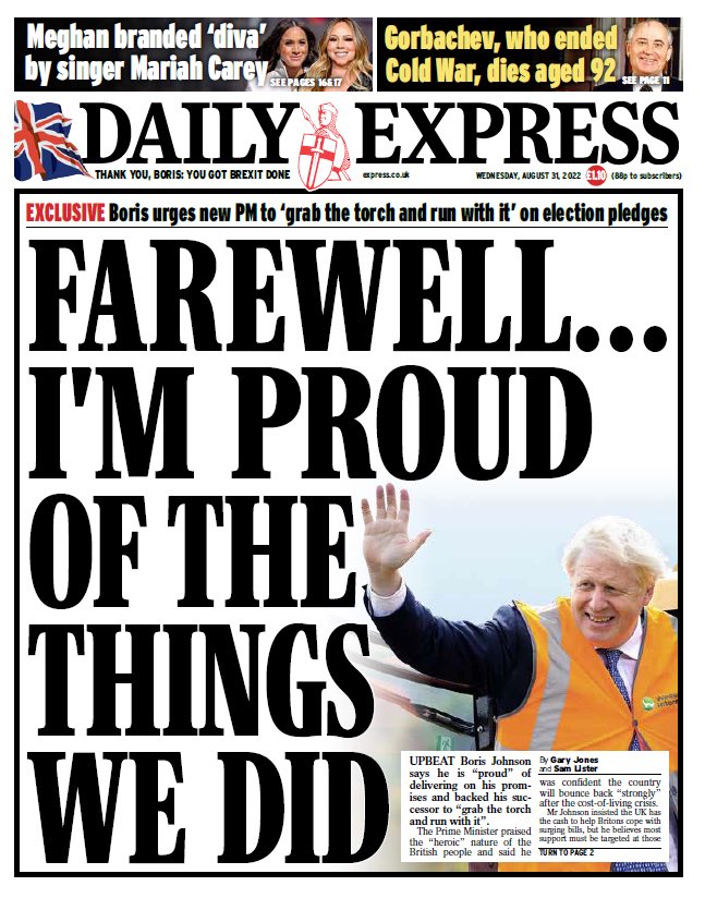 * Hiding in that fridge
* Wasting all of that PPE money
* Giving Gavin Williamson a job
* Writing lies on a bus
* Those parties
* Inflation
* Energy prices
* Lying to the Queen
* Brexitshambles
* Rees-Mogg
* Pork markets
* ‘Let the bodies pile high’
* Wallpapergate