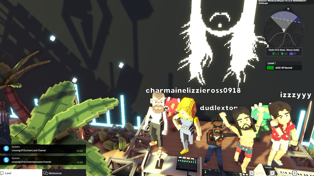 BritMelva's tweet photo. @TheSandboxGame @steveaoki I just participated in the #SandboxAlphaS3Giveaway for a chance to win 500 SAND! On stage with Steve Aoki, check out my screenshot below!
👇 https://t.co/sb5c5w6dhw