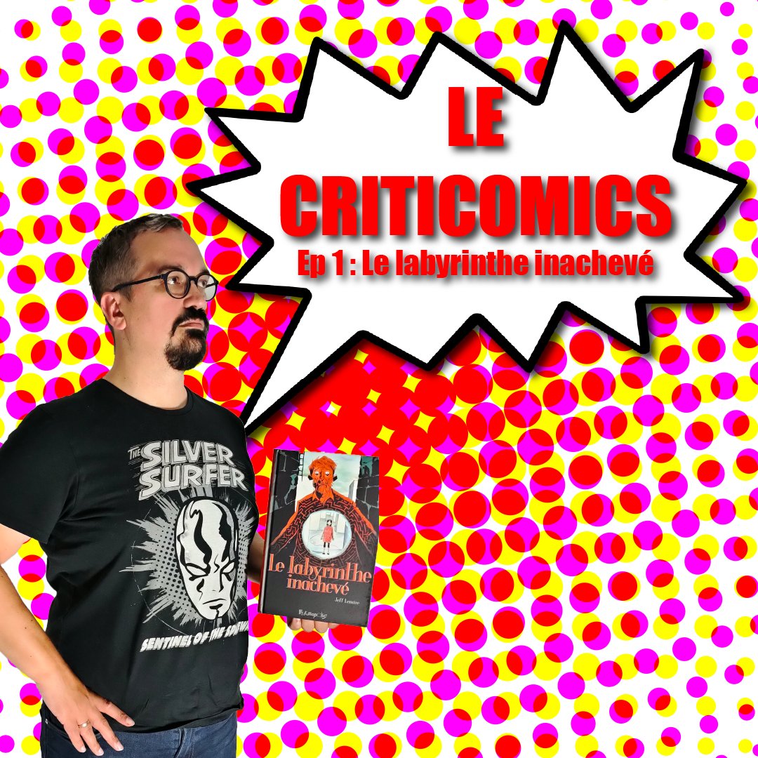 CYaneck's tweet photo. Premier épisode officiel du #podcast Le criticomics ! Critique et décryptage du Labyrinthe inachevé de @JeffLemire publié chez @Futuropolis. Un #comicbook qui m'a fait pleurer, pas moins. https://t.co/VzzwryQCjL #lecriticomics #critiquecomics #comicsvf #sortiesbd #chroniquebd https://t.co/iaj2EE2hlI