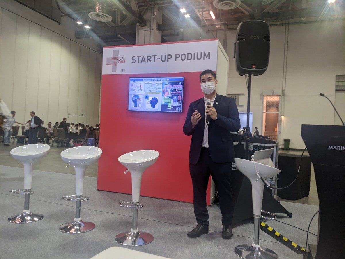 LeaLeadias's tweet photo. Day 1 @MEDICATradeFair Startup Park joined by Pose Intelligence, Thailand and HiCura, Singapore!

Solutions in hospital practice! https://t.co/tMKlkao3IQ