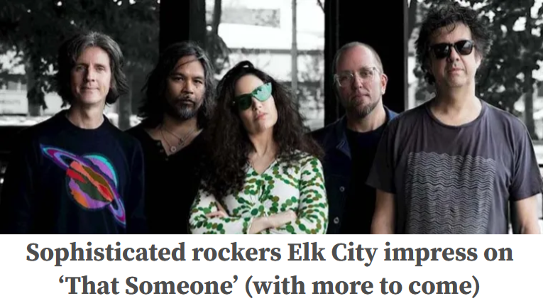 .@TheRecordStache reviews new single 'That Someone' from #ElkCity @ElkCityMusic, saying it has 'slick swagger and upbeat charisma' with a chorus full of 'groovy melody' ~ tinyurl.com/5n8bccwn @unicornstables @SeanEden @KetchemRay @magicdoormusic