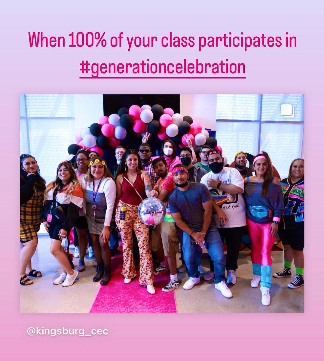 thatsJcali's tweet image. Come through squad!!! My class of new hires are on day 7 of their TMO career and we had 100% participation for #generationcelebration 💕🤗