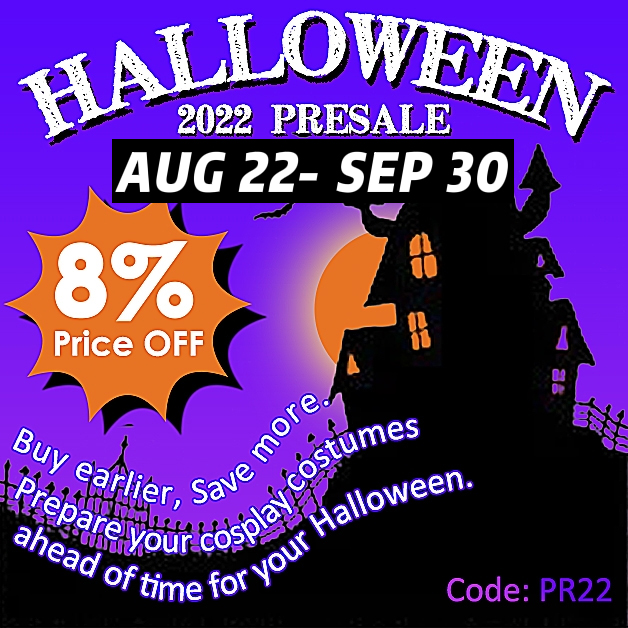 Halloween is coming! use code: PR22 to order cosplay costumes at simcosplay.com get the discount price!

#Halloween2022 #cosplay #simcosplay