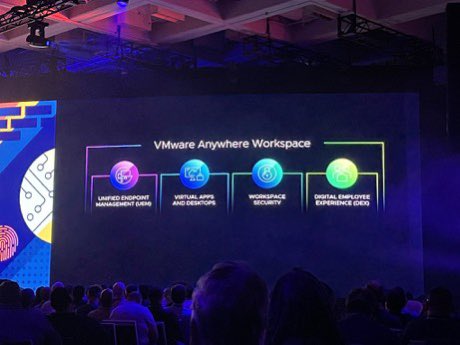justharsha's tweet photo. Feed taken over by all things #VMwareExplore2022 but this one is my favorite and close to my heart. #AnywhereWorkspace and seeing my good friend @Tdawgy2 on the MainStage. #VMware https://t.co/TtyQPjrCYX