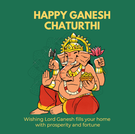 HapzStudio's tweet photo. Wishing you and your family a wonderful day honouring Lord Ganesha! Let's celebrate this Ganesh Chaturthi with joy and happiness.π
.
.
.
.
.
.
#happyganeshchaturthi #happiness #festival #festivity #goodvibes #ganpati #ganpatibappamorya #hapzgames #developercommunity #developer https://t.co/flbPW495mw