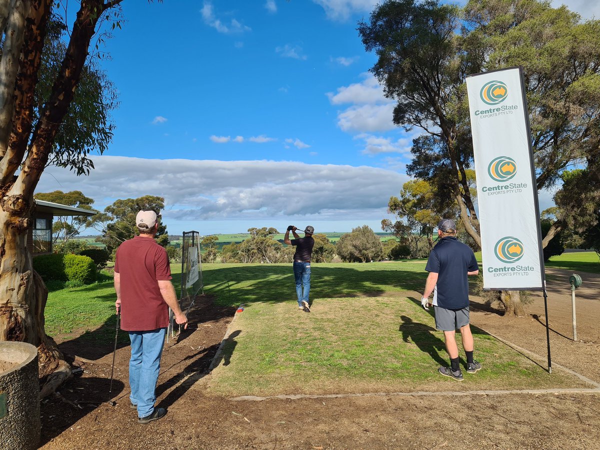 Maitland Farmers Golf Day.
Thanks  <a href="/CentreState/">Centre State Exports</a> <a href="/shortyjarrett/">Paul Jarrett</a>  ⛳️