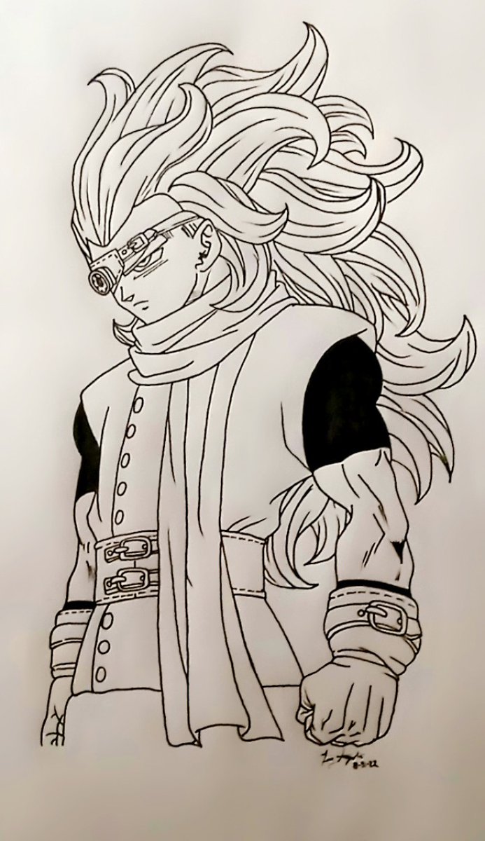 LuigiDraws214's tweet photo. "GRANOLA" drawing for tonight 😏
#Granola #DBS #Cerelean #DBSManga #DragonBallZ #DragonBall #DragonBallSuper #DragonBallSuperSuperHero    #DragonBallAF #DragonBallGt #Goku #UEVegeta #UltraEgo #UltraInstinct #Manga #MangaDrawing #SuperSaiyan #BlackFrieza #Gas #Moro #Elec https://t.co/nsYtAmpYPz