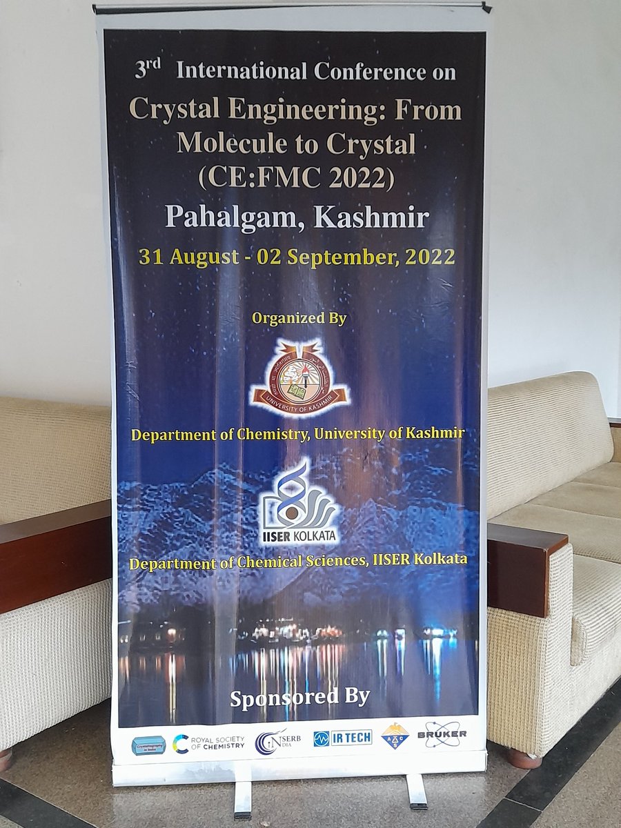 Gautam R. Desiraju🇮🇳 (@gautamdesiraju) on Twitter photo At <a href="/3rdcefmckashmir/">3rd CEFMC PAHALGAM(2022)</a> important #Crystalengineering meeting in Kashmir. <a href="/cmallareddy/">C Malla Reddy</a> At <a href="/3rdcefmckashmir/">3rd CEFMC PAHALGAM(2022)</a> important #Crystalengineering meeting in Kashmir. <a href="/cmallareddy/">C Malla Reddy</a>