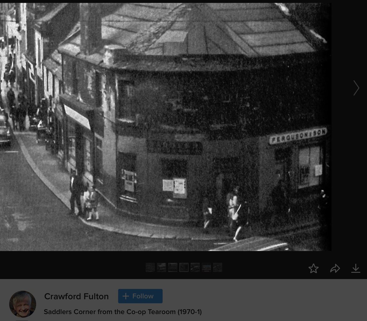j9diabolo's tweet photo. @AyrshireArchive Saddler’s corner ?  Check out flickr photo from the early ‘70s https://t.co/AbbJQRUqVy