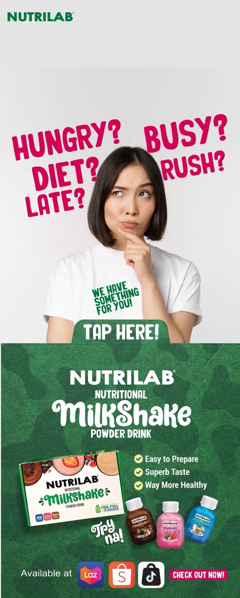 NutrilabPH's tweet photo. Relate much with the struggles? We got the solution! Tap the picture 🤗#mealreplacement #milkshake #diet #nutrilab https://t.co/xhvoMRggwM