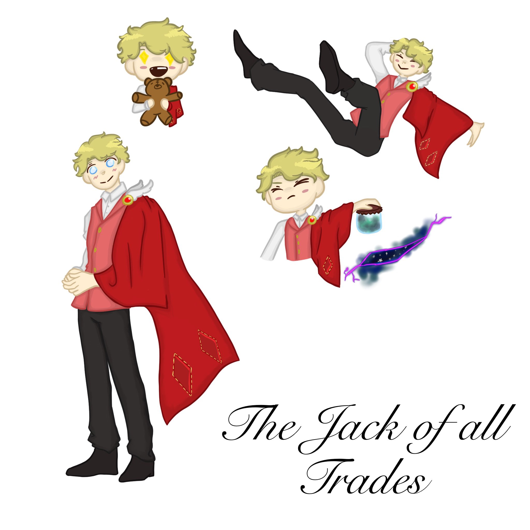 Fan art of The Jack of All Trades aka Tommy by @Lamest_Child on twitter