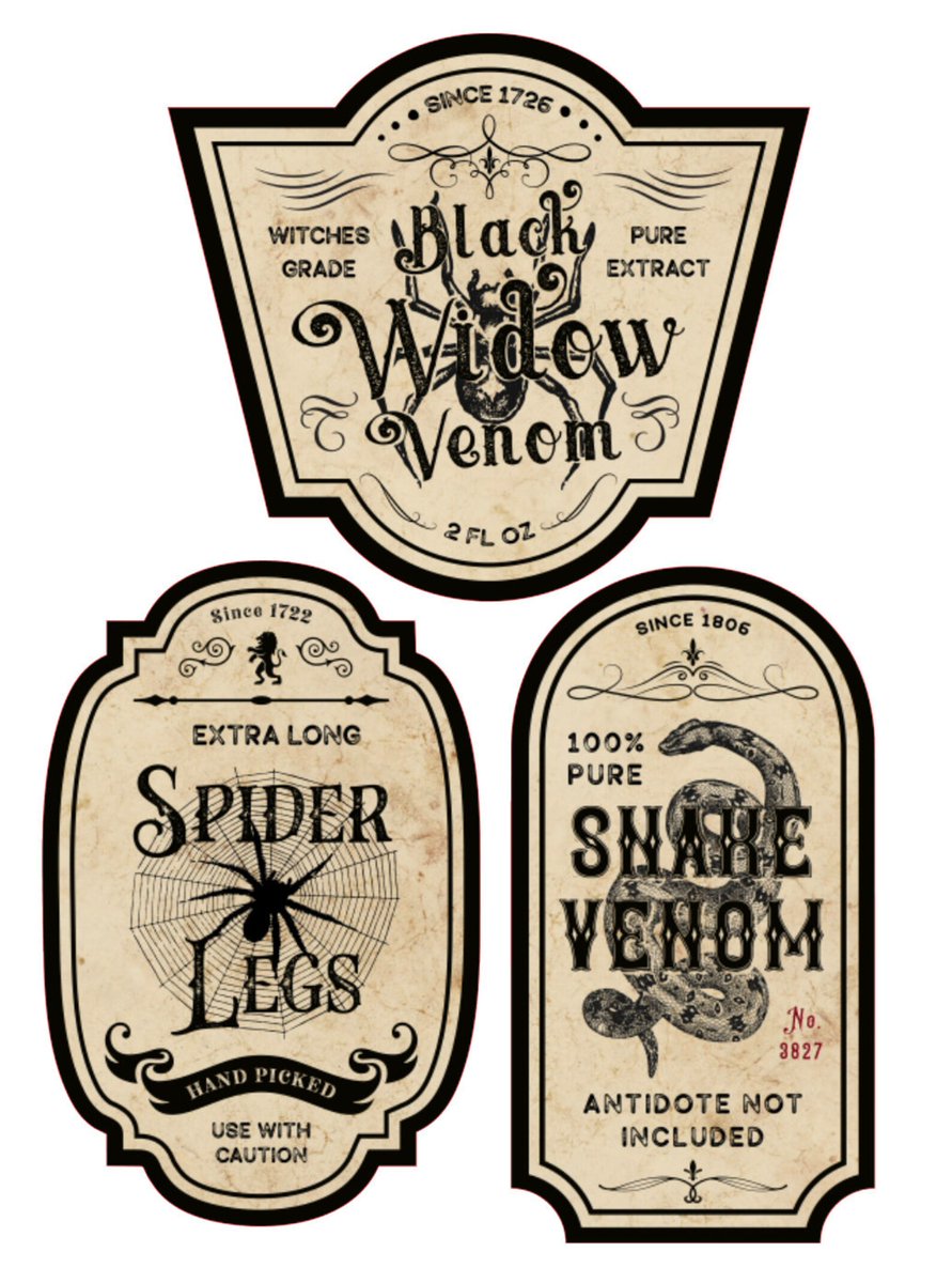 HandsComputer's tweet photo. Bottle Stickers , Halloween , Spooky , Creepy , Monster Bash , Party , Decor , Coffin , Crow , toad , spider , witch
 #bash #Creepy #DecorCoffinCrow #Stickers #Halloween #Bottle #Spooky #ToadSpiderWitch #Monster #AAmazingPaperCraft #EtsyEmail

👉https://t.co/4cn8J51kFD https://t.co/BqzCZ37YR0