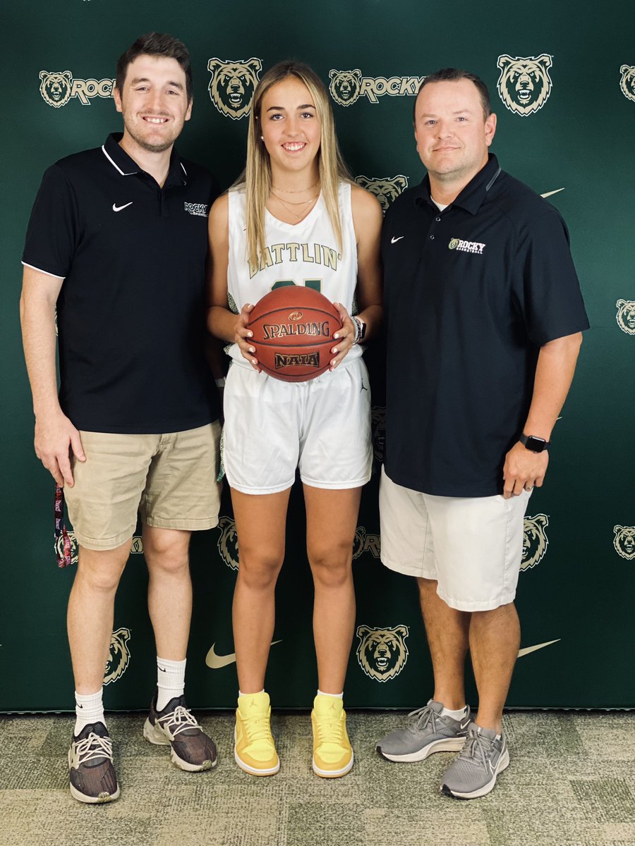 After a great visit, very blessed and grateful to receive an offer to play basketball from <a href="/CoachKellerRMC/">Wes Keller</a>  at Rocky. #gobears🐻💚💛