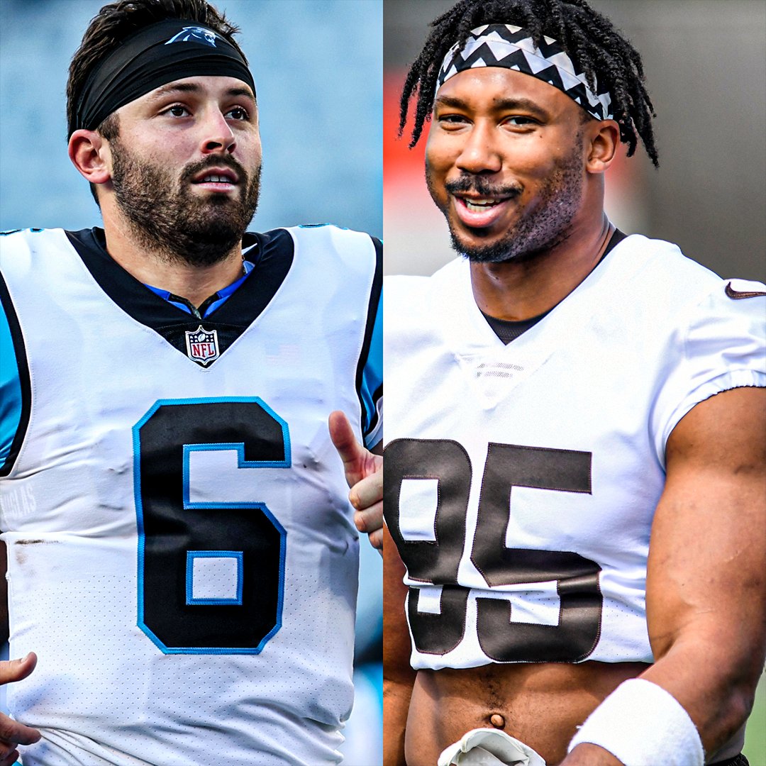 Can Baker Mayfield and the <a href="/Panthers/">Carolina Panthers</a> beat his former team, the Browns in Week 1? 👀

Like for YES ✅
RT for NO ❌