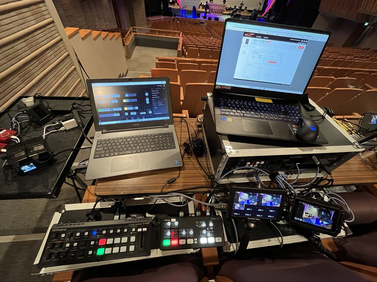 今日はこんな感じです

#ライブ配信 #v-1hd #atem