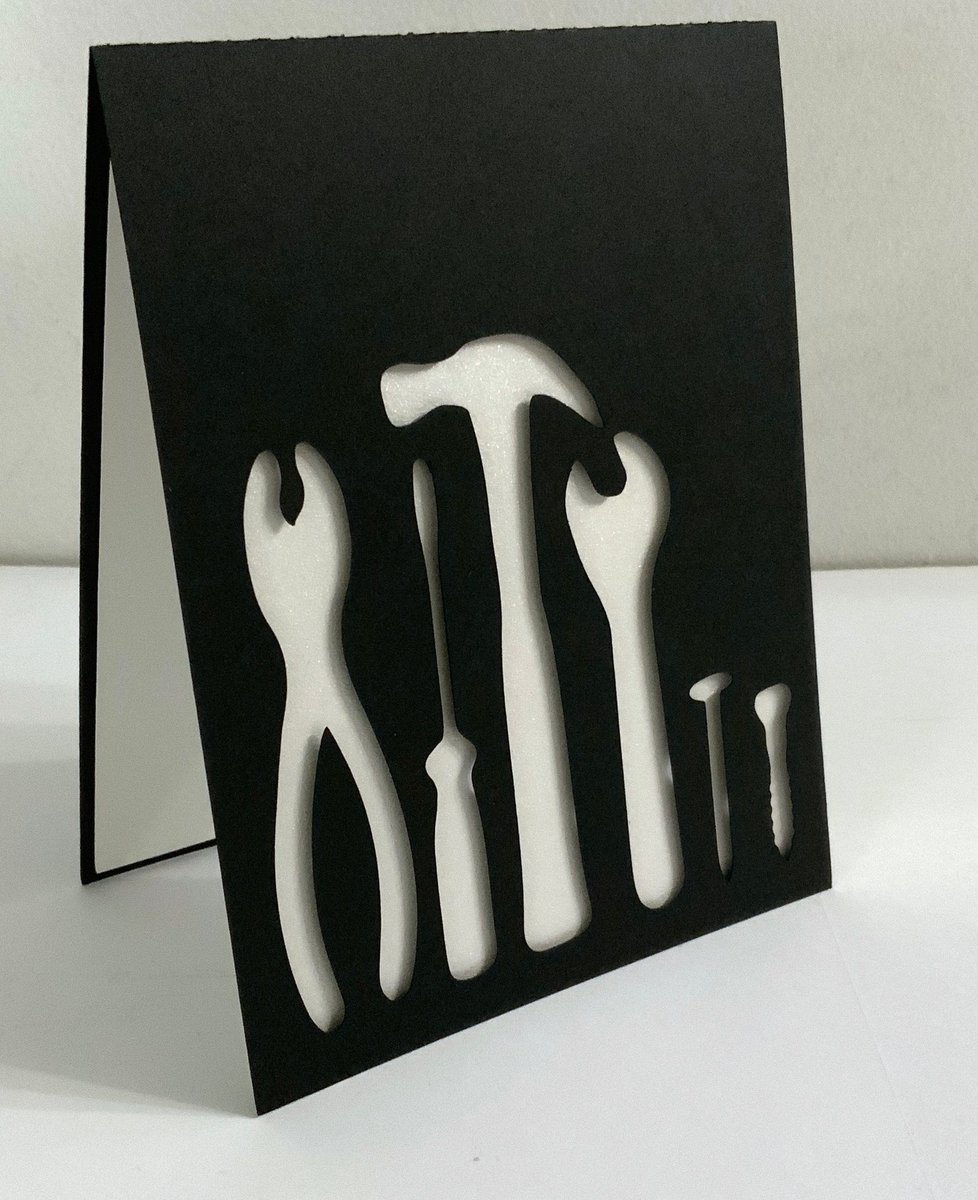 DataVis_Karen's tweet photo. Tool. Card , Blank inside , Hammer , Wrench , Screwdriver , Nails , Screws , Pliers , Men , Women
 #tool #Screws #nails #Screwdriver #Hammer #men #Pliers #Wrench #CardBlank #AAmazingPaperCraft #EtsyEmail

👉https://t.co/t8G8zQRujw https://t.co/s1yOTmvbtt