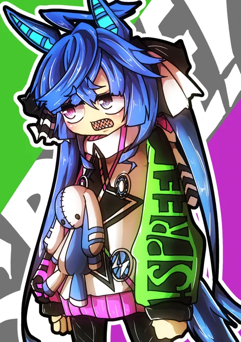 #今月描いた絵を晒そう 
たくさんターボを描きました 