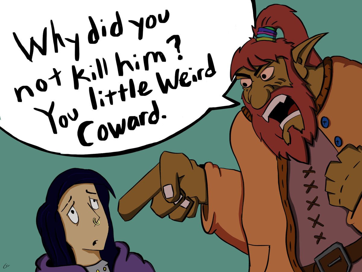 ConManEd's tweet image. I’ve been meaning to draw this for a while. Finally found time.  #DrunksAndDoodles