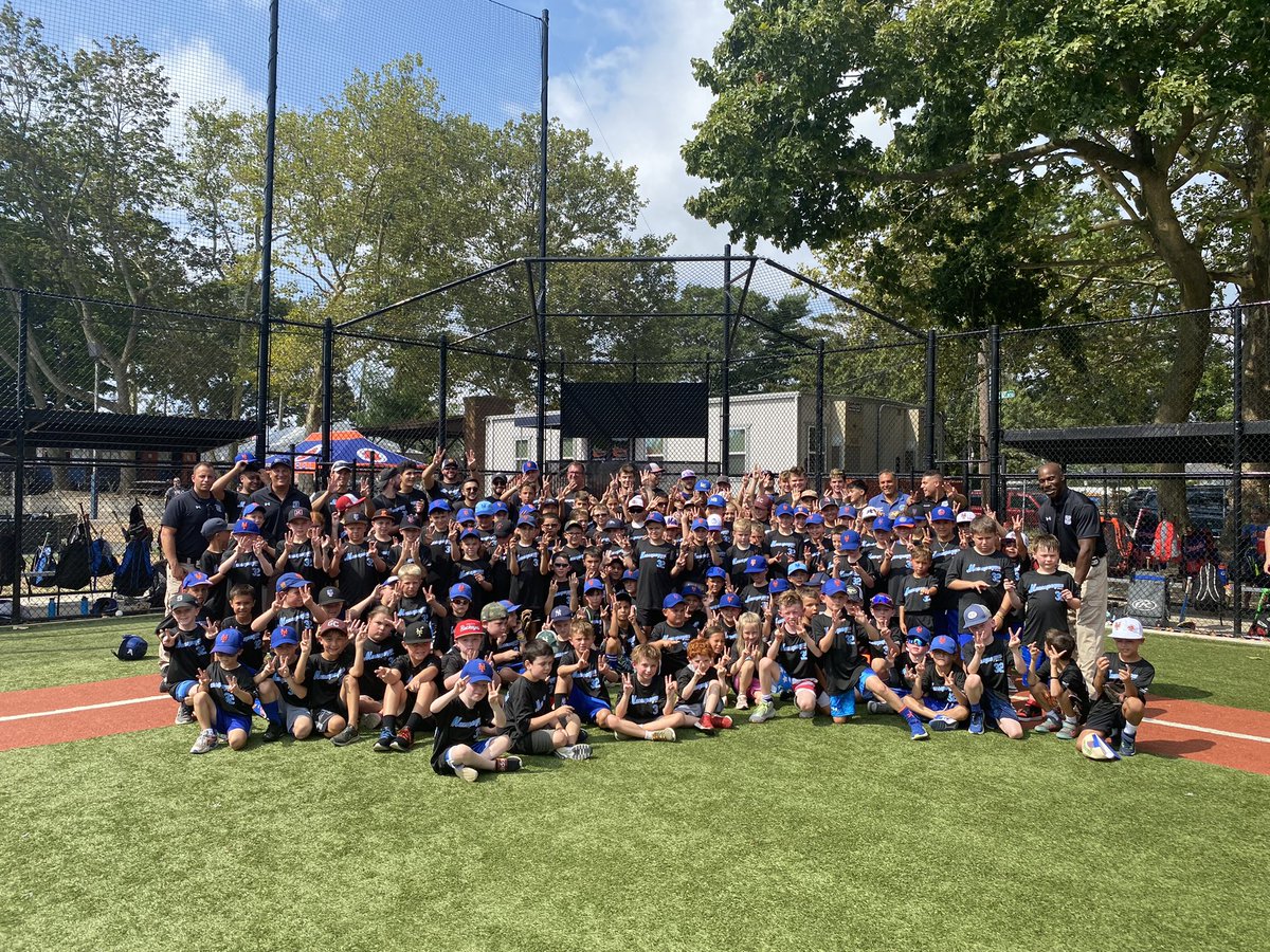 NassauCountyPAL's tweet photo. NY Mets Daniel Vogelbach paid a visit to our Massapequa PAL Sports Complex today &amp; helped to lead a clinic for our youth participants. Lots of skills &amp; drills filled the day as well as a meet &amp; greet to end the day. @NassauCountyPD @NewYorkMets @nassaucountypba https://t.co/zhXy7h8qBw