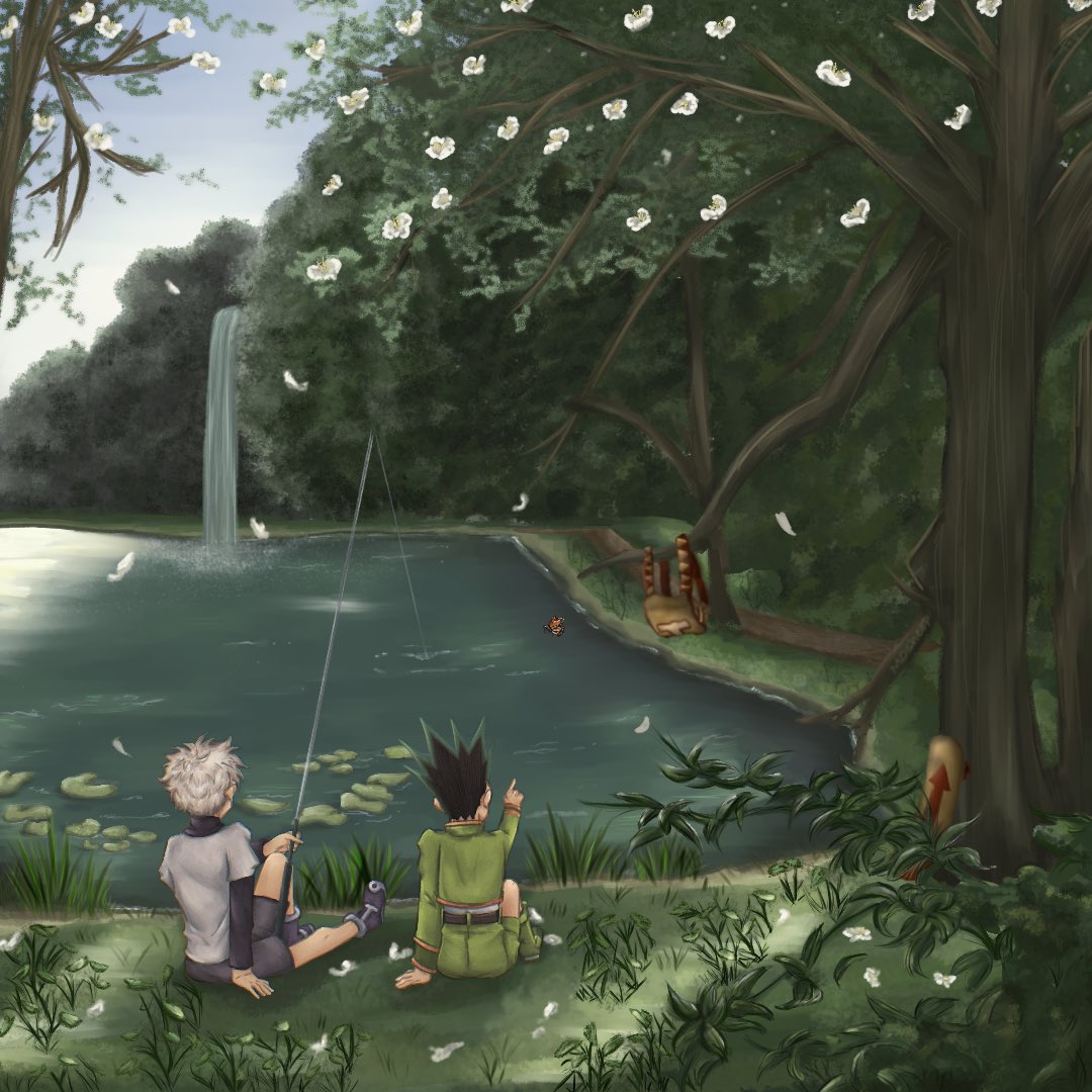 🎣💚 #HunterXHunter #hxh