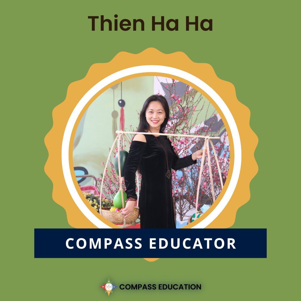 Compass_Ed's tweet photo. Congratulations Ha for completing Compass Educator (Level 2) certification! Check out our global team of educators & how to join them at https://t.co/CWGpQYm18o
#CELevel2 #CompassEducator #CompassCommunity #communityofpractice https://t.co/droUV1l9xe