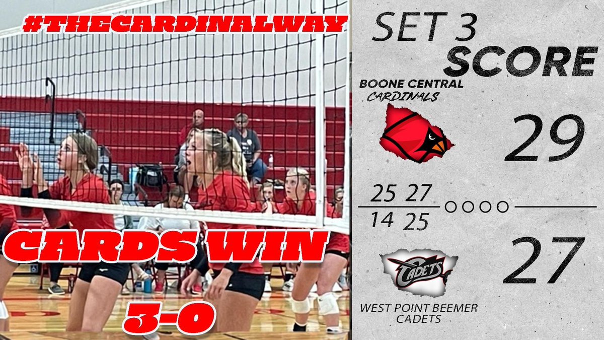 BC_Cardinals's tweet photo. The Cardinals win in 3. What a game! #thecardinalway https://t.co/gSkWMMc3Pr
