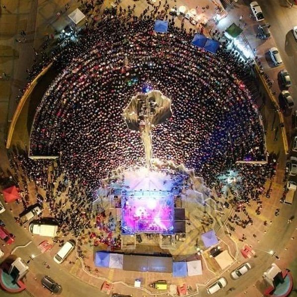 #Apruebazo de #Antofagasta 💟 La Perla vota #Apruebo con el corazón 💜