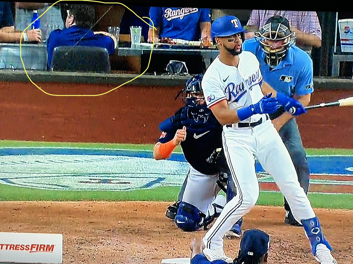 Bergin44's tweet image. Listening to @toddkalas and @blummer27 discuss MLB stadiums. I hate the seating arrangement and swivel seats behind home plate in the new Rangers ballpark. These 2 guys have the best seats in the entire stadium and I’ve been looking at the back of their head the entire game.