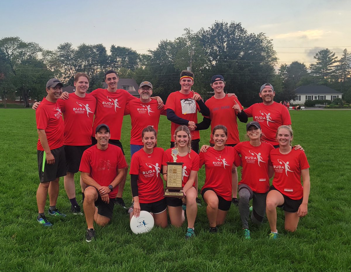 kmacquar's tweet photo. Thank you for a great @Ultimate_Buda summer season! https://t.co/fBHgGjF04E