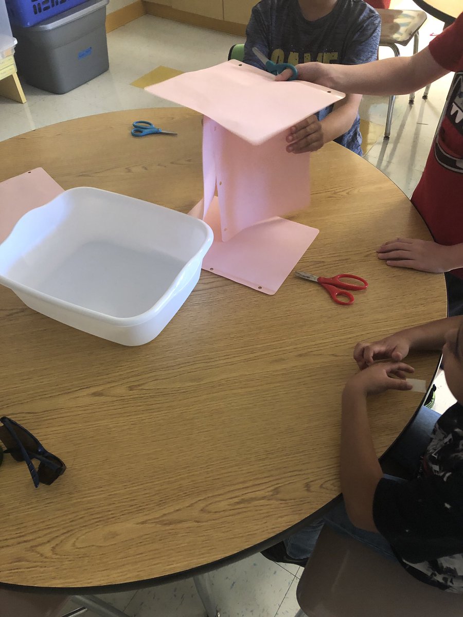 MissHoth's tweet photo. It’s been awhile…starting the 22-23 school year with a paper challenge. Tallest tower with 5 pieces of paper and 1 ft of tape! #StemEducation https://t.co/bWd7unsKKE