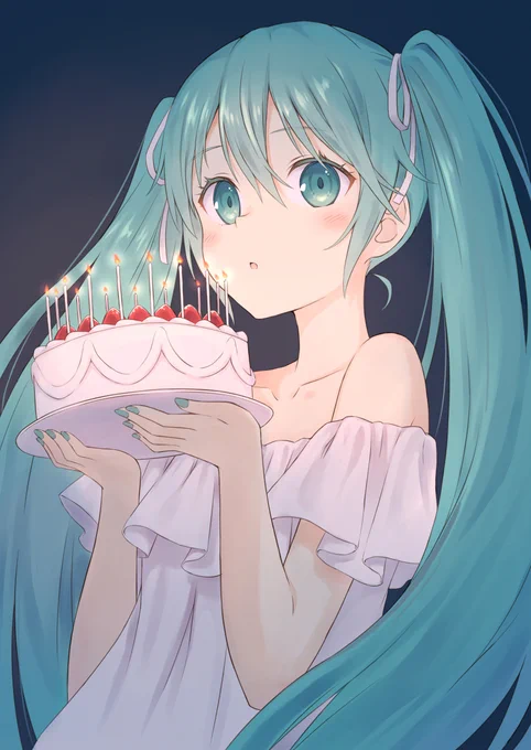 ミクさん誕生日&15周年おめでとー! #初音ミク誕生祭2022 
