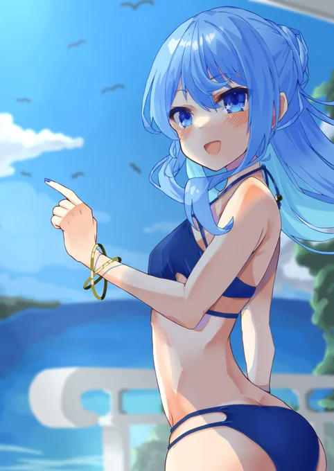 水着月間だった#今月描いた絵を晒そう 