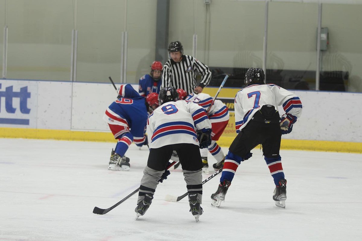 RAChockey's tweet photo. 🚨U15AA Blue vs White game!!! Good luck to all players trying out!! 🥅🏒 #rachockey #fsmh #tryouts https://t.co/RpTU2z4m9p